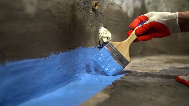 SJ Waterproofing Pros commercial waterproofing team near Mooreland, IN