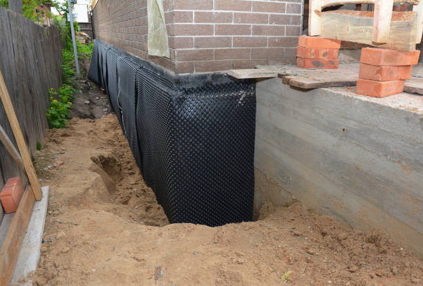 Expert waterproofing evaluation at a Mooreland, IN property